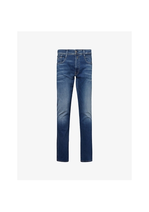 Mens Replay Anbass Slim-Fit Denim Jeans
