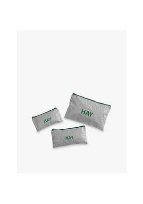Hay Candy Mono Plastic Wash Bags Set Of Three