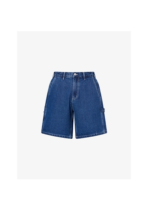Mens Obey Bigwig Carpenter Baggy-Fit Denim Short