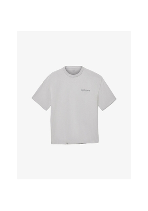 Mens Allsaints Future Logo-Print Short-Sleeve Cotton T-Shirt