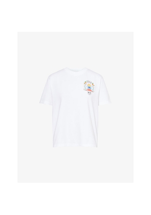 Womens Casablanca Casa Way Mountain Printed Cotton-Jersey T-Shirt