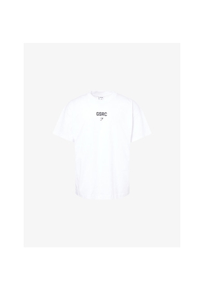 Mens Gymshark Gsrc Oversized-Fit Cotton T-Shirt