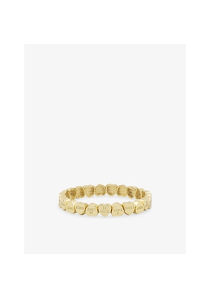 Womens Lisa Gozlan The Sweetheart 18ct Yellow Gold Plated Brass Bracelet