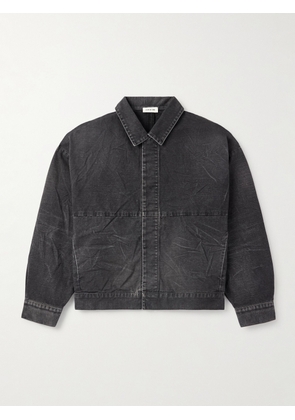 Fear of God - Panelled Crinkled Cotton-Canvas Jacket - Men - Black - S