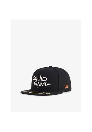 Mens New Era 59Fifty Squid-Game Woven Baseball Cap