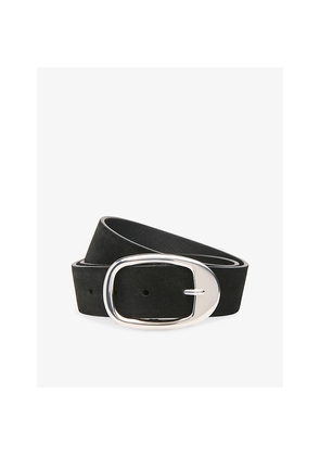 Womens Whistles Suede Buckle Belt