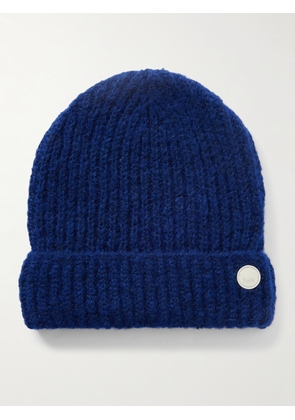 Folk - Ribbed-Knit Beanie - Men - Blue