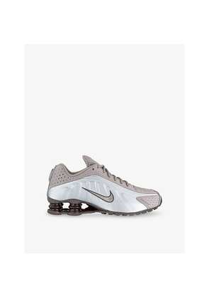 Mens Nike Shox R4 Leather Trainers