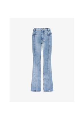 Womens Free People We The Free Firecracker Flare Denim Jeans