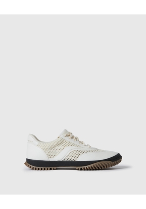 Stella McCartney - S-Wave Sport Mesh Panelled Sneakers, Woman, White, Size: 39