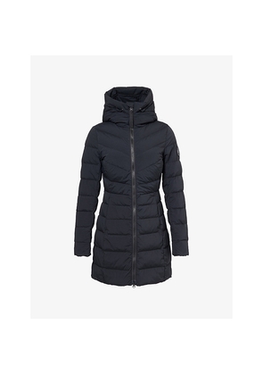 Womens Canada Goose Clair Nylon-Down Coat