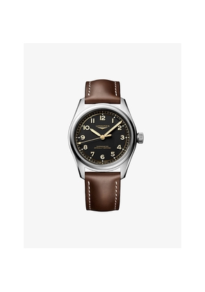 Mens Longines Spirit Pilot 39mm Stainless Steel Automatic Watch