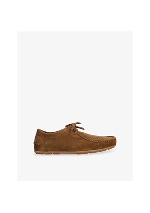 Womens Bally Cleante Suede Loafers