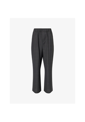 Womens The Frankie Shop Baxter Plaid Woven Trousers