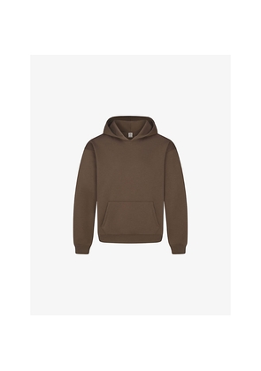 Mens Skims Fleece Lounge Classic Cotton-Jersey Hoody