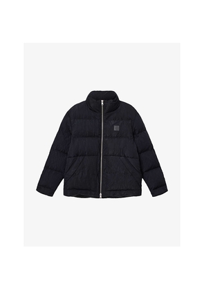 Mens Allsaints Pulse Funnel-Neck Quilted Puffer Jacket