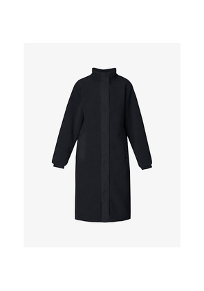 Womens Sweaty Betty Navigate Funnel-Neck Sherpa Coat