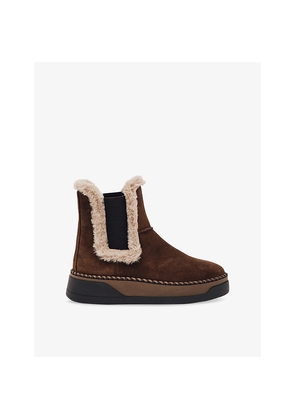 Womens Reiss Lexi Suede Ankle Boots