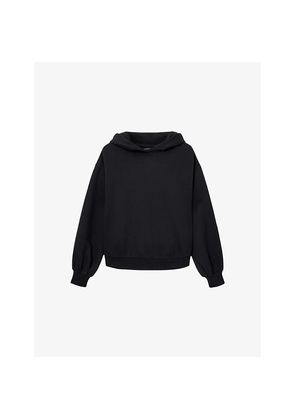 Womens Allsaints Zinc Rhian Relaxed-Fit Cotton Hoody