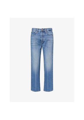 Womens Frame The Vertical Crop-Leg Denim Jeans
