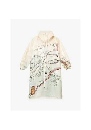 Womens S.S. Daley Harry Lambert For S.S Daley x Disney 100 Acre Wood-Print Waxed-Cotton Anorak