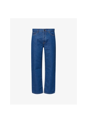 Mens Bound Union Straight-Leg Denim Jeans
