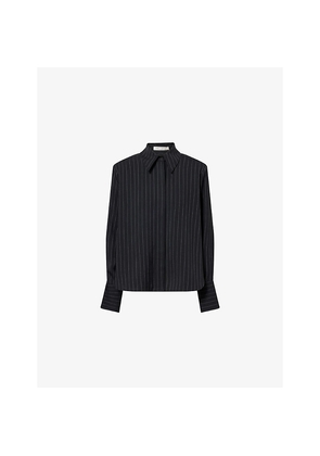 Womens Camilla And Marc Varda Striped Woven Shirt