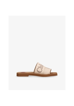 Womens Chloe Woody Canvas Sandals