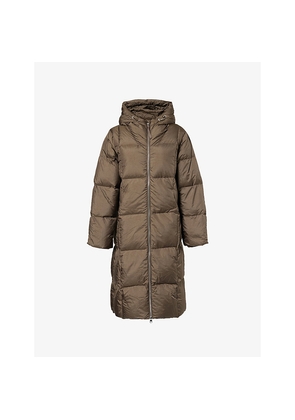 Womens Varley Katya Long Down Puffer Jacket