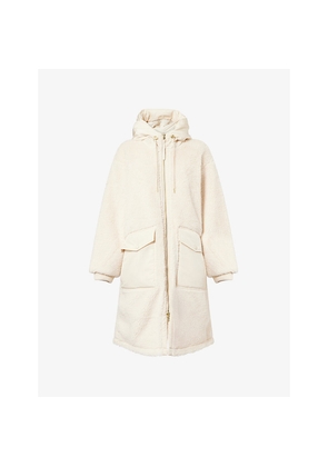 Womens Varley Cyrus Reversible Woven Coat