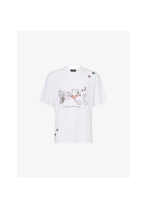 Mens Nahmias x Disney Dream Graphic-Print Cotton T-Shirt