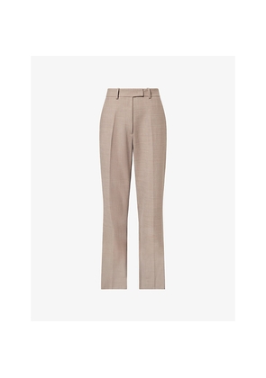 Womens The Frankie Shop Brickell Wide-Leg Woven Trousers