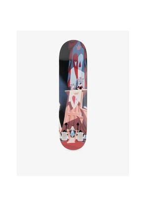 Mens The Skateroom x Disney x Harry Lambert Alice In Wonderland Solo Queen Skateboard Deck