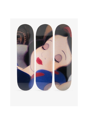Mens The Skateroom x Disney x Harry Lambert Snow White Skateboard Triptych Set Of 3 Decks