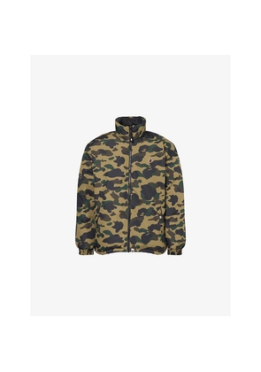 Mens A Bathing Ape Reversible Camouflage-Printed Shell-Down Jacket