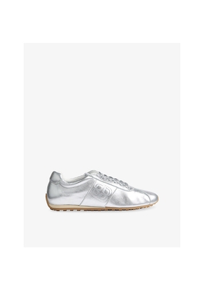 Womens LK Bennett Spring Leather Trainers