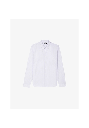Mens The Kooples Pinstripe Long-Sleeve Cotton Shirt