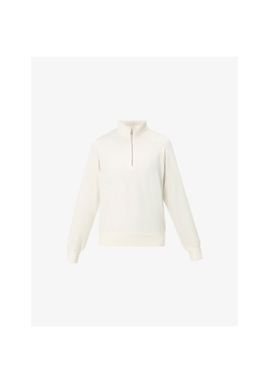 Womens Sweaty Betty Escape Luxe Half-Zip Fleece Sweatshirt