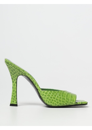 Heeled Sandal THE ATTICO Woman color Pistachio