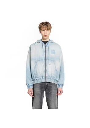 MA Denim Zip-Up Hoodie