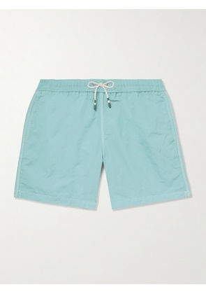 Hartford - Slim-Fit Mid-Length Swim Shorts - Men - Blue - S