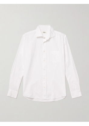 Hartford - Paul Pat Cotton-Poplin Shirt - Men - White - S
