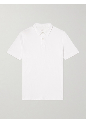 Hartford - Cotton-Jersey Polo Shirt - Men - White - S