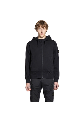 Cotton Fleece Hooded Zip Sweatshirt