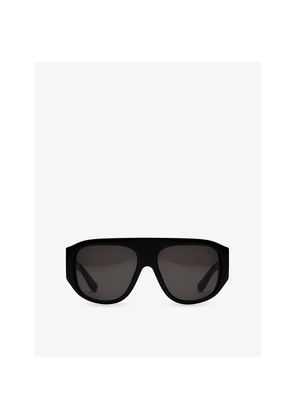 Womens Retrosuperfuture Biscotto Aviator-Frame Acetate Sunglasses