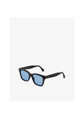 Womens Retrosuperfuture America Azure Square-Frame Acetate Sunglasses