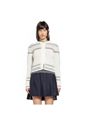 Fairisle Jersey Float Cardigan in Donegal