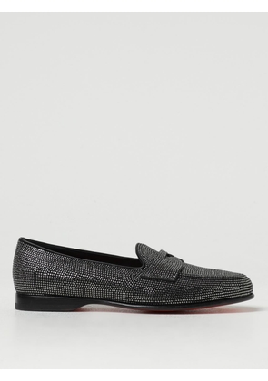 Loafers SANTONI Men color Black