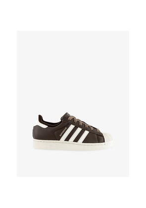 Womens Adidas Superstar II Leather Trainers