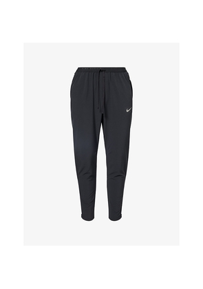 Mens Nike Core Stride Tapered-Leg Stretch-Woven Jogging Bottoms